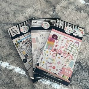 Used Happy Planner Stick books